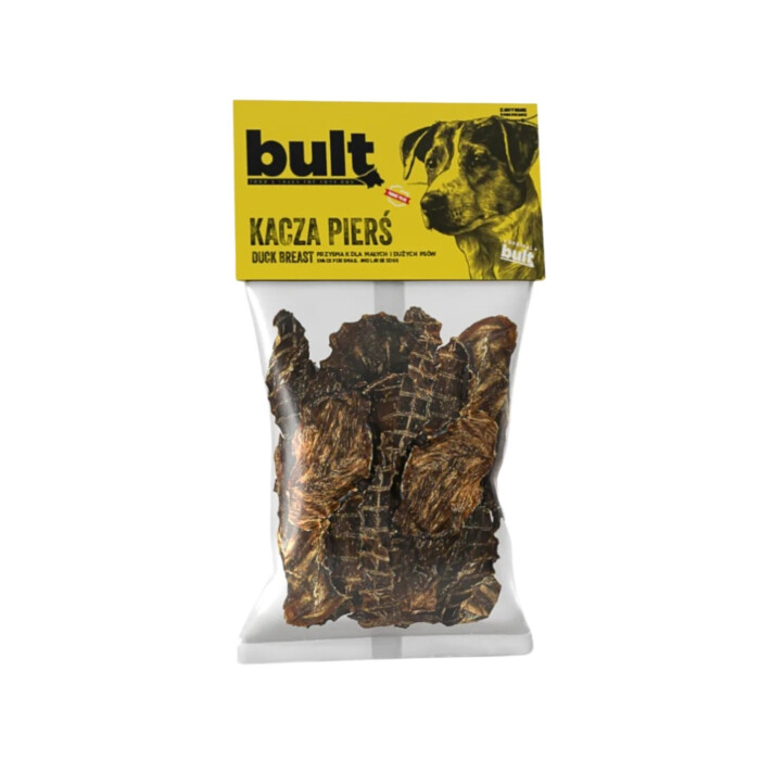 Bult - Kacza Pierś 100 g - suszony gryzak z drobiu dla psa