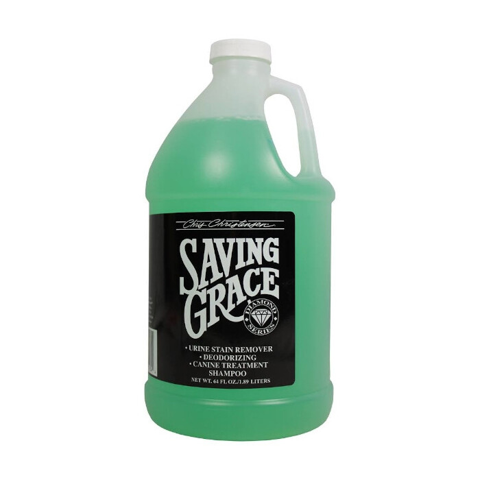 Chris Christensen Saving Grace - szampon usuwający ślady moczu, dezodoryzujący, rozkołtuniający - 1,9 l