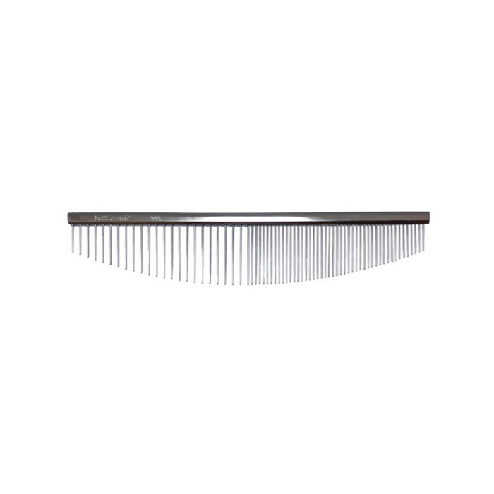 Chris Christensen Crescent Coarse/Fine  grzebień półksiężyc ze stopniowaną długością zębów 16 cm