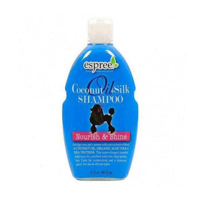Espree Coconut Oil & Silk Shampoo 502 ml - odżywczy szampon z olejkiem kokosowym i proteinami jedwabiu