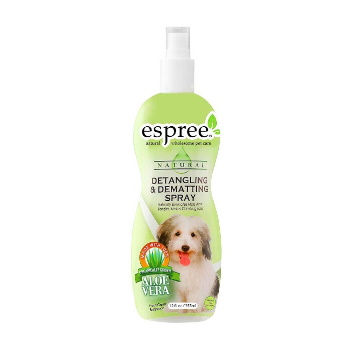 Espree Detangling & Dematting Spray 355 ml - preparat ułatwiający rozczesanie splątanego włosa