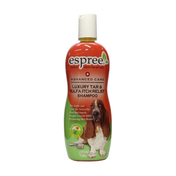 Espree Luxury Tar & Sulfa Shampoo - szampon leczniczy z siarką 355 ml