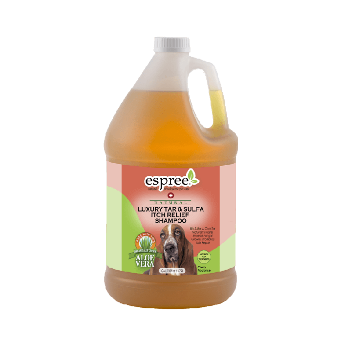 Espree Luxury Tar & Sulfa Shampoo - szampon leczniczy z siarką 3,8 l