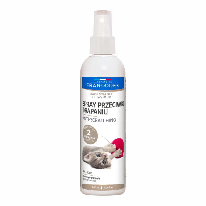 Francodex - spray przeciwko drapaniu przez kociaki i koty 200 ml