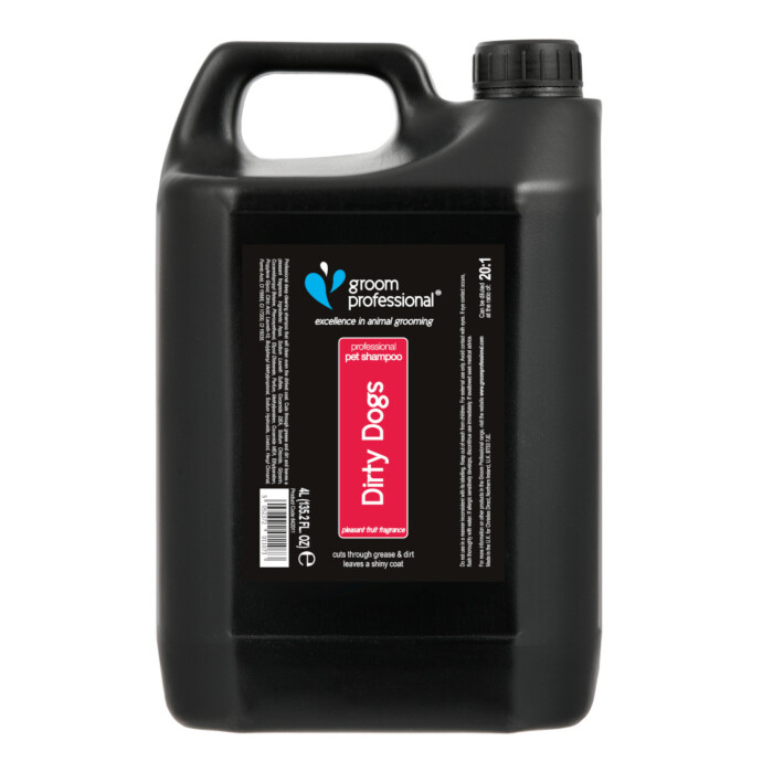 Groom Professional Dirty Dogs Shampoo 4 l - szampon do mocno zabrudzonej sierści