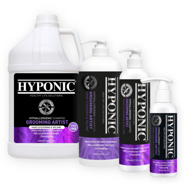 Hyponic Grooming Artist Hand Scissoring & Volume Shampoo 530 ml - szampon ręczne strzyżenie i objętość