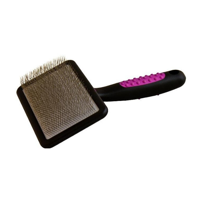 Szczotka pudlówka KW Smart Slicker Brush miękka duża