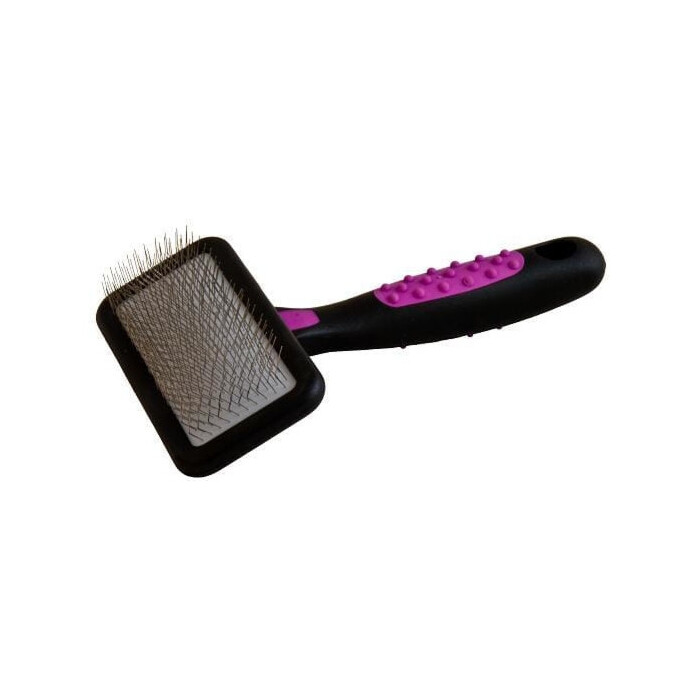 Szczotka pudlówka KW Smart Slicker Brush miękka średnia