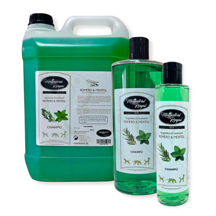 Magistral Royal Homeopatic Rosmary & Menthol Shampoo - szampon do wrażliwej skóry z mentolem i rozmarynem