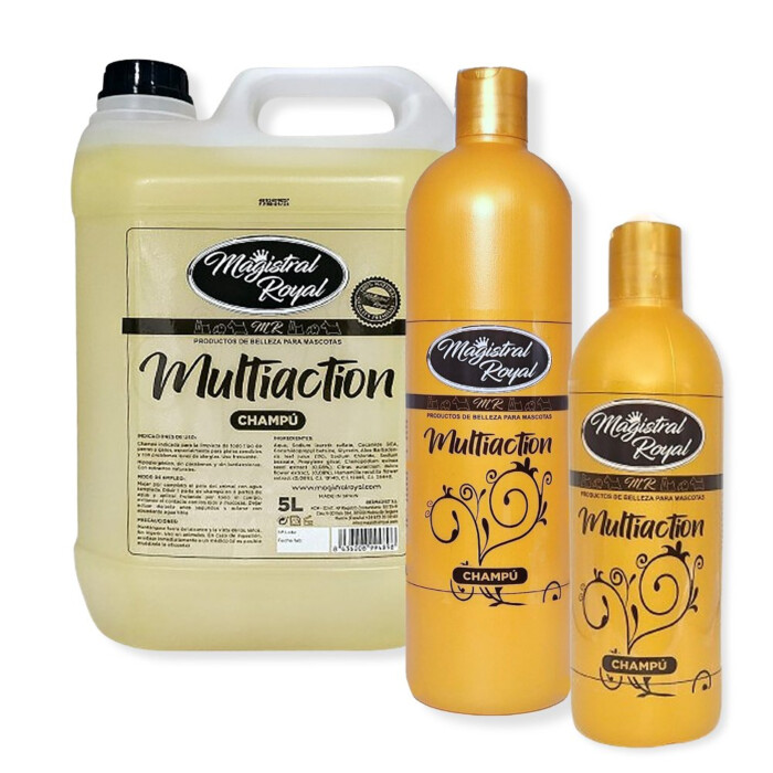 Magistral Royal Luxury Gold Multiaction Shampoo - hipoalergiczny szampon odżywczy i regenerujący