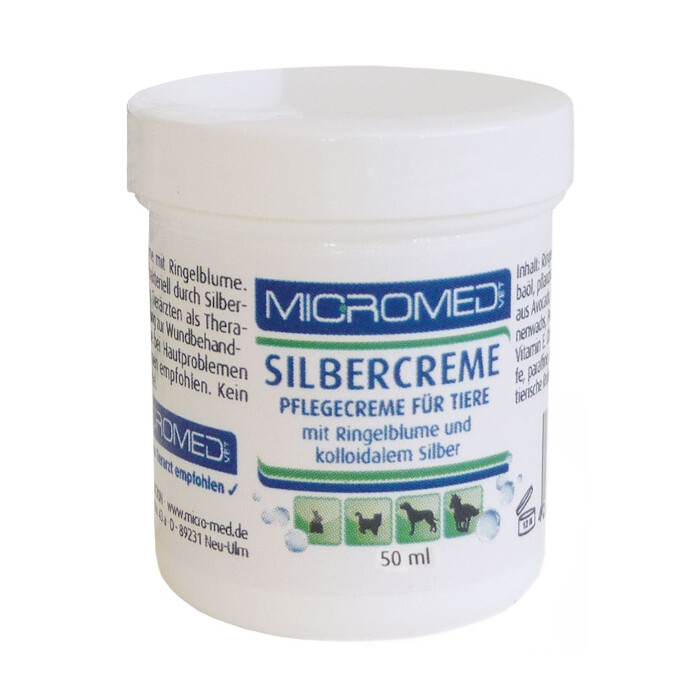 Micromed Vet Silver Creme 50 ml - krem leczniczy z jonami srebra