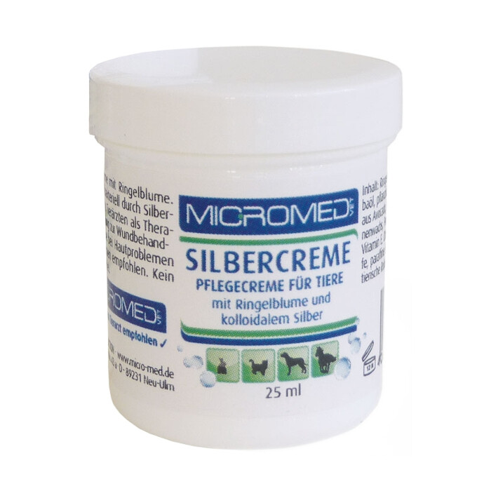 Micromed Vet Silver Creme 25 ml - krem leczniczy z jonami srebra
