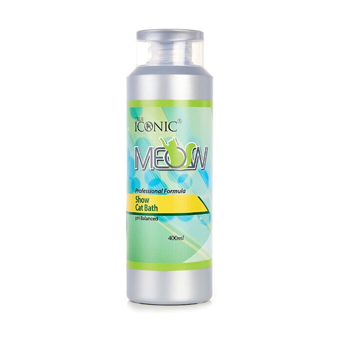 True Iconic Meow Show Cat Bath - szampon oczyszczający dla kotów i kociąt 400 ml
