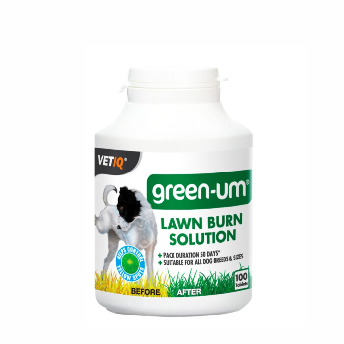 VetIQ Green Um - neutralizator moczu dla psa, 100 tabletek