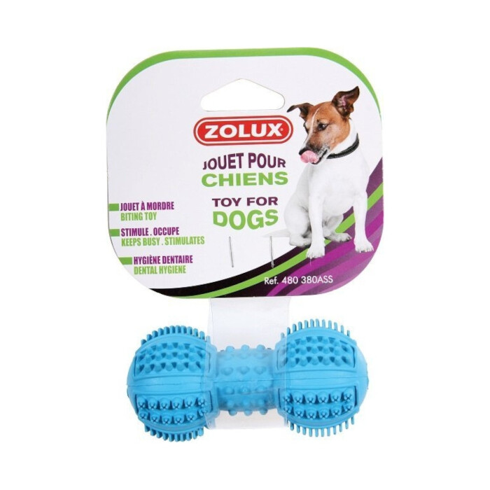 Zolux - zabawka sztanga kauczukowa Dental 9 cm