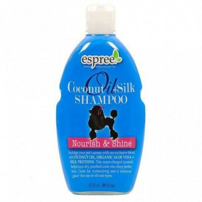 Espree Coconut Oil & Silk Shampoo 502 ml - odżywczy szampon z olejkiem kokosowym i proteinami jedwabiu