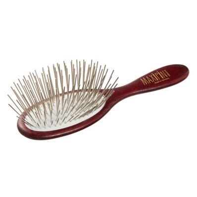 Maxi Pin szczotka mała, owalna z metalowymi pinami 35 mm 1