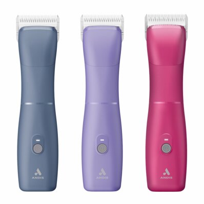 Andis eMerge Clipper - maszynka bezprzewodowo-sieciowa z ostrzem CeramicEdge nr 10 (1,5 mm)-AN-GR-2-Niebieski Fioletowy Różowy