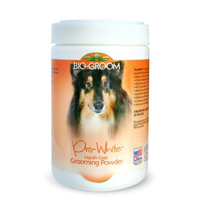 Bio-Groom Pro-White Harsh Coat Grooming Powder 226 g - puder do twardej sierści 1
