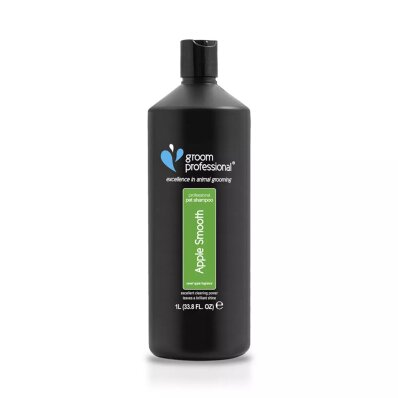 Groom Professional Apple Smooth 1 l - szampon regenerujący do codziennego użytku, jabłkowy 1