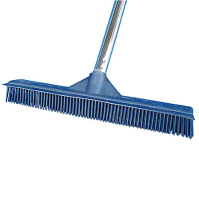 Gumowa miotła do zamiatania sierści z kijem teleskopowym 1