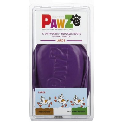 Pawz - obuwie gumowe dla psów L, 1 szt. 1
