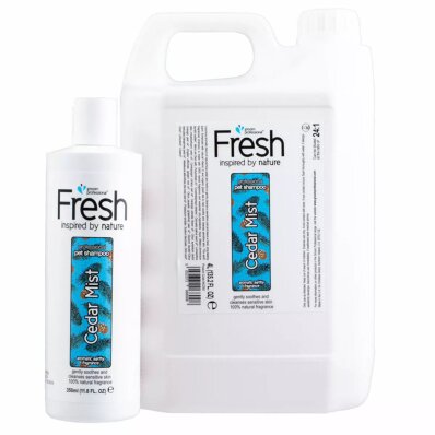 Groom Professional Fresh Cedar Mist Shampoo - szampon do wrażliwej sierści bogaty w witaminę E 1