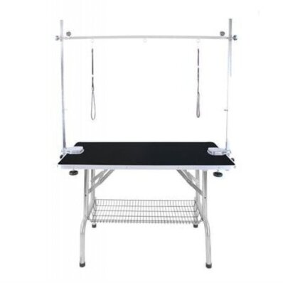 Trim - stół trymerski składany 60 cm x 110 cm z podwójnym wysięgnikiem 1