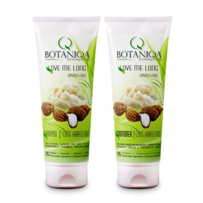 Zestaw kosmetyków Botaniqa Love Me Long szampon + odżywka dla psów długowłosych, 2x250 ml-157526
