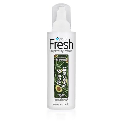 Groom Professional Fresh Aloe & Avocado Drywash 200 ml - szampon na sucho w formie pianki 1