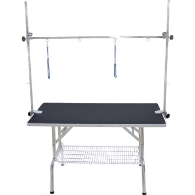 Chadog - stół groomerski składany 110x60x66 z wysięgnikiem 1