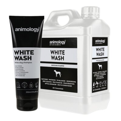 Animology White Wash - szampon do białej i jasnej sierści 1