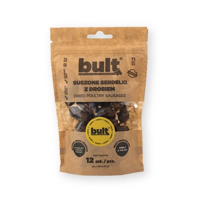Bult - Serdelki z drobiem 12 szt. - naturalna przekąska drobiowa dla psa 1