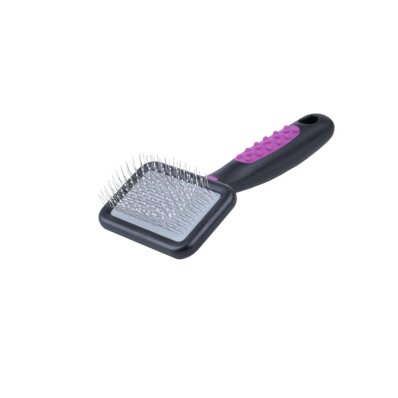 KW Smart Soft Knobbly Card - szczotka pudlówka z bezpiecznymi pinami mała 1