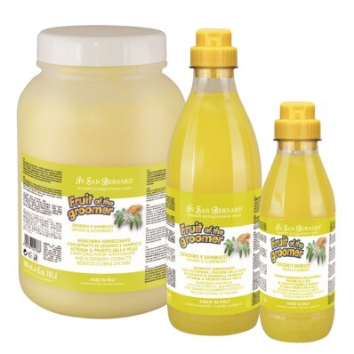 Iv San Bernard Ginger & Elderberry Shampoo - szampon oczyszczający z imbirem i czarnym bzem 1