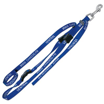 Chadog - smycz z regulacją długości "tylna" 1,5 cm 1