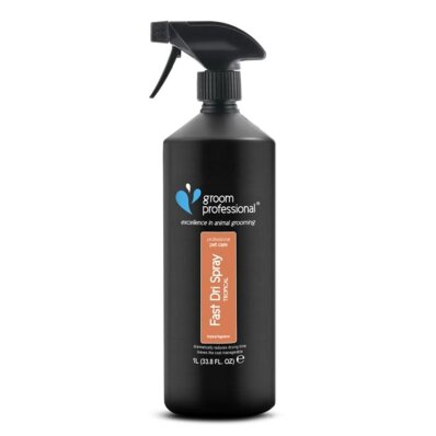Groom Professional Fast Dri Spray Tropical 1 l - preparat skracający czas suszenia o połowę