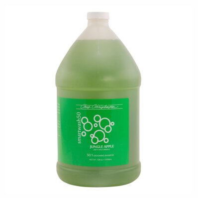 Chris Christensen Smart Wash 50 Jungle Apple Shampoo 3,8 l - skoncentrowany szampon 50:1, głęboko oczyszczający o zapachu jabłek 1