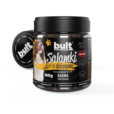 Bult - Salamki z dziczyzny 150 g - przysmak dla psa 1