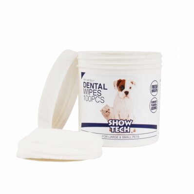 Show Tech Dental Wipes - chusteczki do czyszczenia zębów, 100 szt. 1