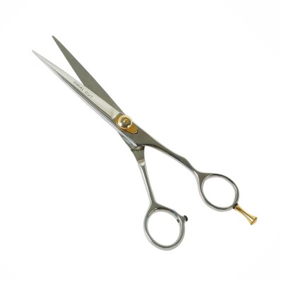 IdealCut Ergo Straight Scissors 6,5" - ergonomiczne nożyczki proste z hakiem 1